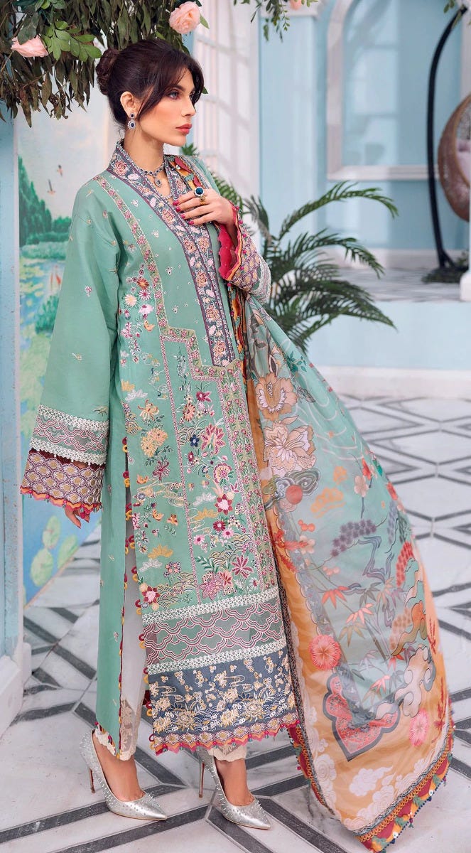 Luxury Lawn Ready to Wear Collection of Anaya by Kiran Chaudhry 02