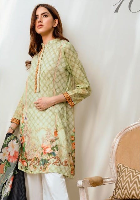 Premium Digital Lawn Collection by Cross Stitched 10