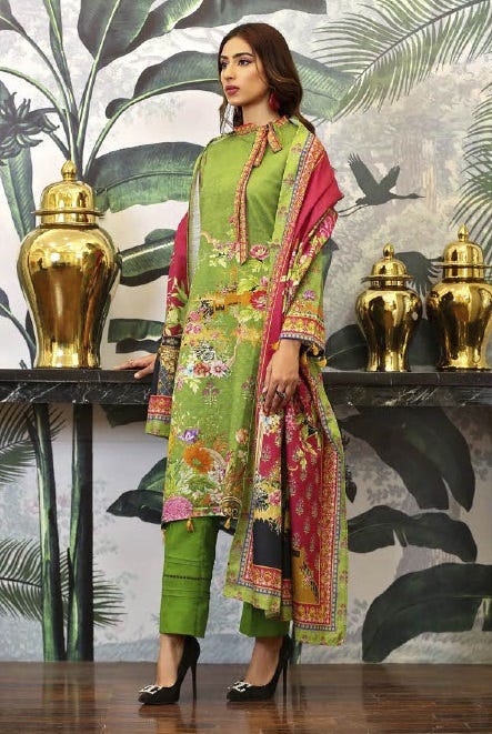 Ready to Wear Khadar Collection by Cross Stitch 01