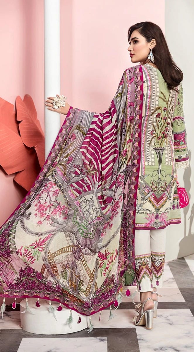 Luxury Ready to Wear Viva Lawn Collection of Anaya by Kiran Chaudhry 5B