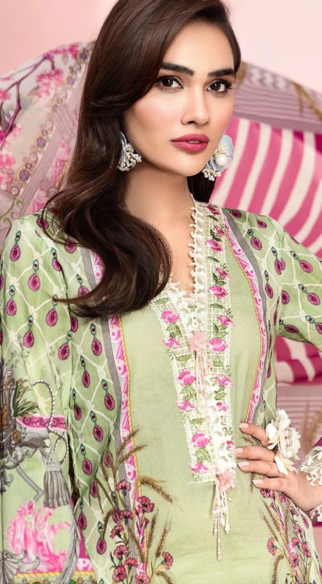 Luxury Ready to Wear Viva Lawn Collection of Anaya by Kiran Chaudhry 5B