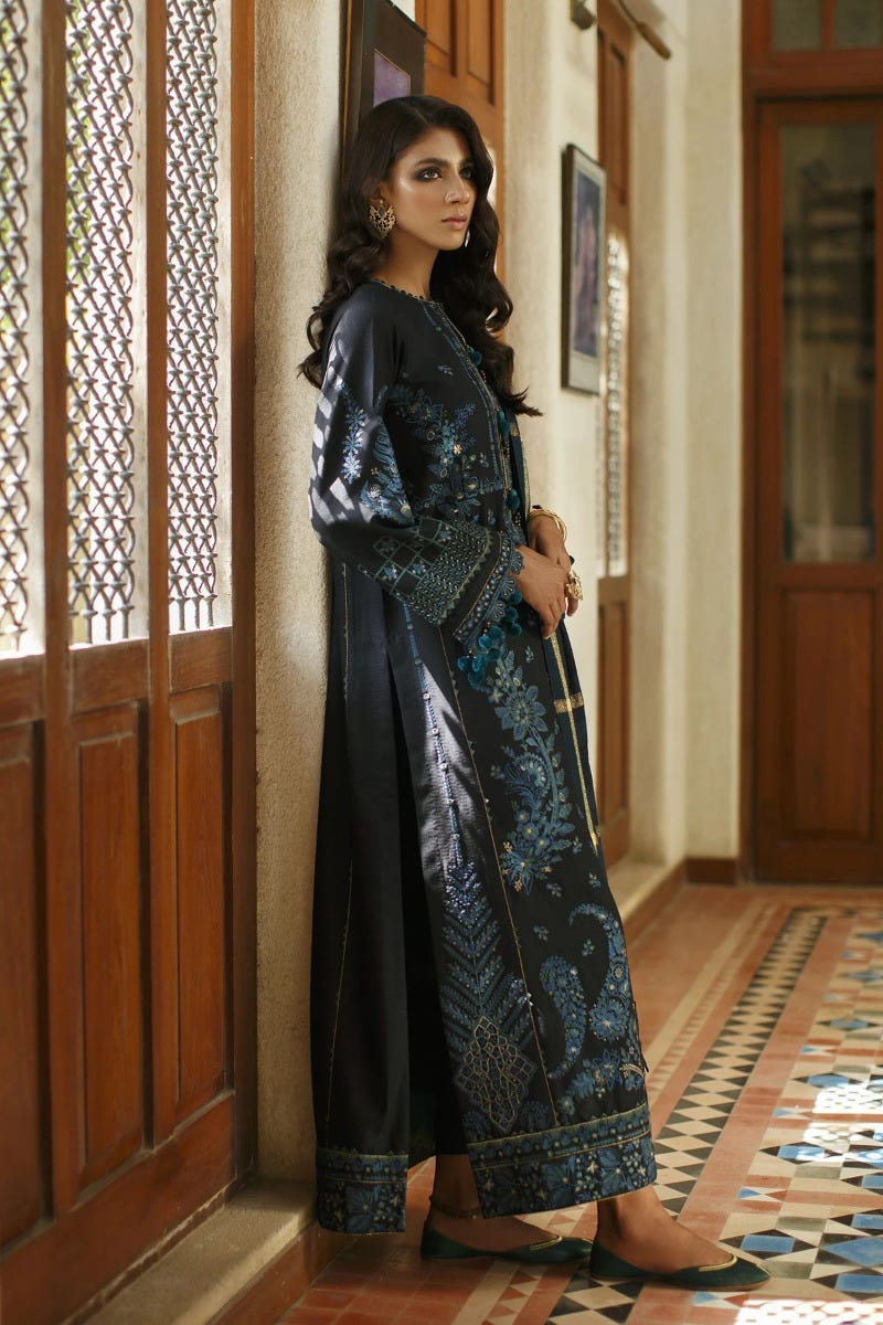 Winter Khadar Ready to Wear Embroidered Collection by Baroque 10