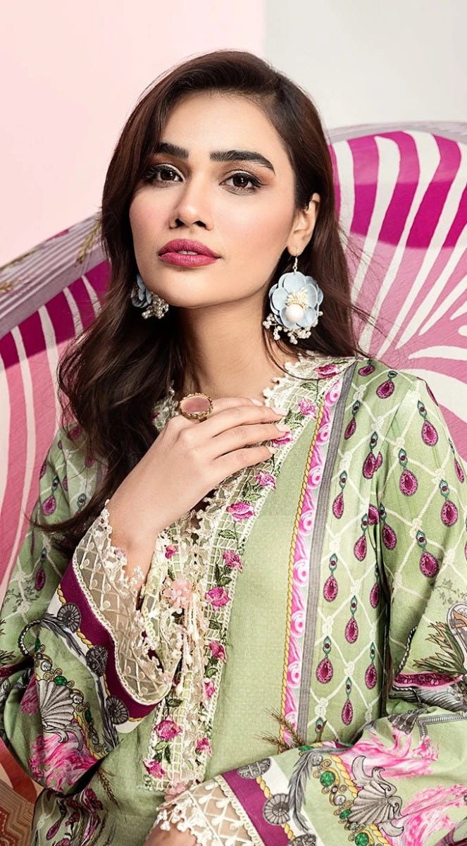 Luxury Ready to Wear Viva Lawn Collection of Anaya by Kiran Chaudhry 5B