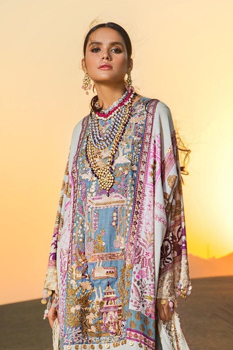 Sana Safinaz Ready to Wear Winter Shawl 19 10A