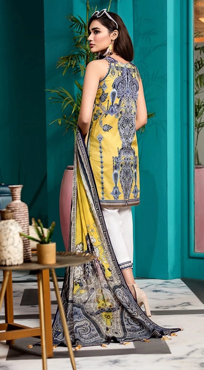Luxury Ready to Wear Viva Lawn Collection of Anaya by Kiran Chaudhry 6A