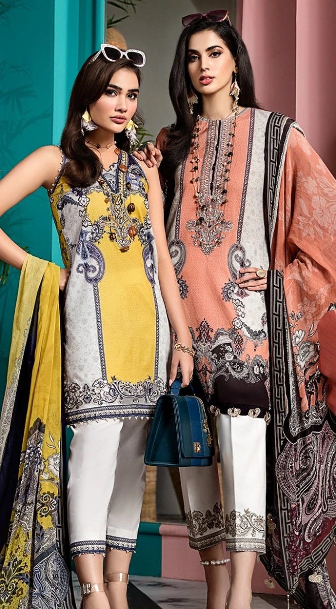 Luxury Ready to Wear Viva Lawn Collection of Anaya by Kiran Chaudhry 6A