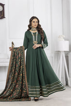 ZOYA LAKHANI Winter Linen Embroidered Dress 05