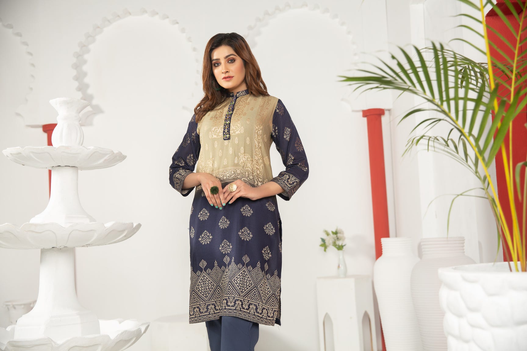 Winter New Ready to Wear Dress by Aleezay 01