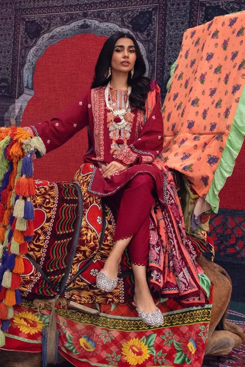 Sana Safinaz Mahay Ready to Wear 3 Pcs Winter Collection 12A