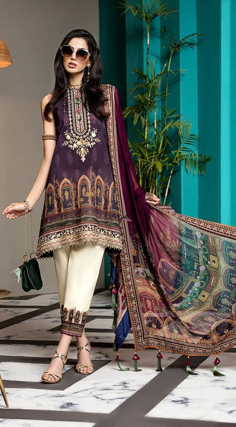 Luxury Ready to Wear Viva Lawn Collection of Anaya by Kiran Chudhry 7A