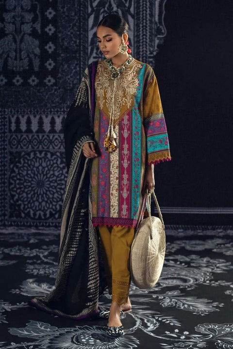 Sana Safinaz Mahay Ready to Wear 3 Pcs Winter Collection 13A