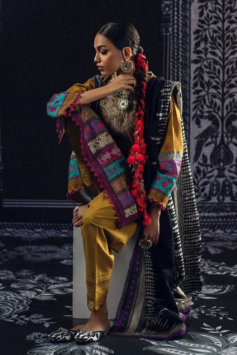 Sana Safinaz Mahay Ready to Wear 3 Pcs Winter Collection 13A