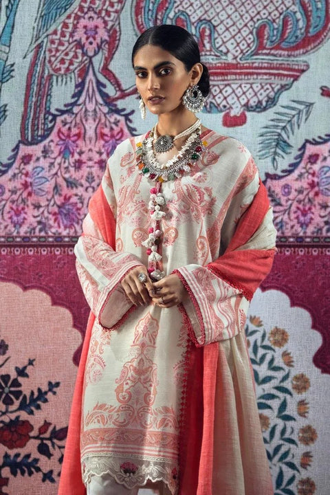 Sana Safinaz Mahay Ready to Wear 3 Pcs Winter Collection 14A
