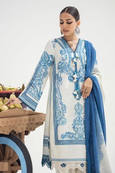 Sana Safinaz Mahay Ready to Wear 3 Pcs Winter Collection 14B