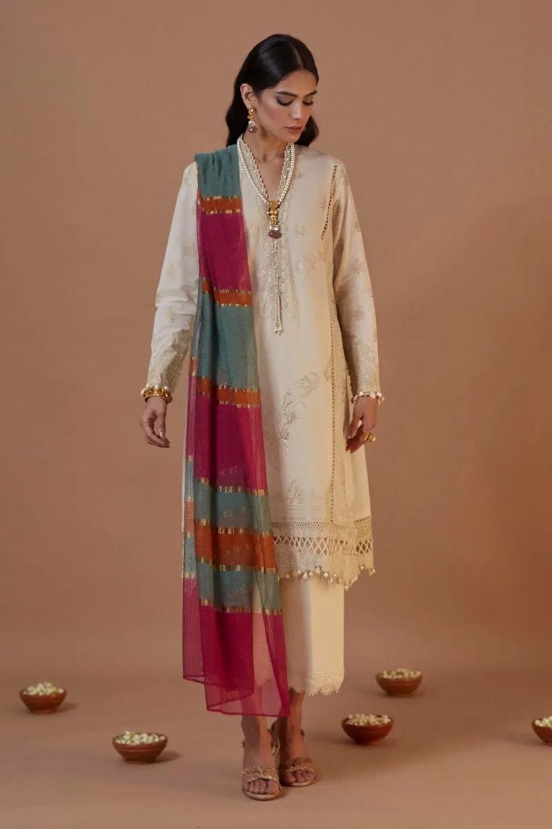 Sana Safinaz Muzlin Ready to Wear Embroidered Lawn Collection 16B