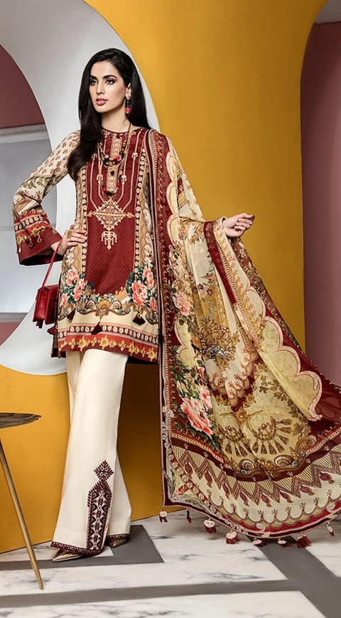 Luxury Ready to Wear Viva Lawn Collection of Anaya by Kiran Chaudhry 9B