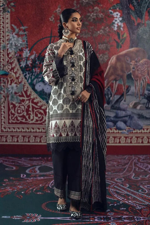 Sana Safinaz Mahay Ready to Wear 3 Pcs Winter Collection 18A
