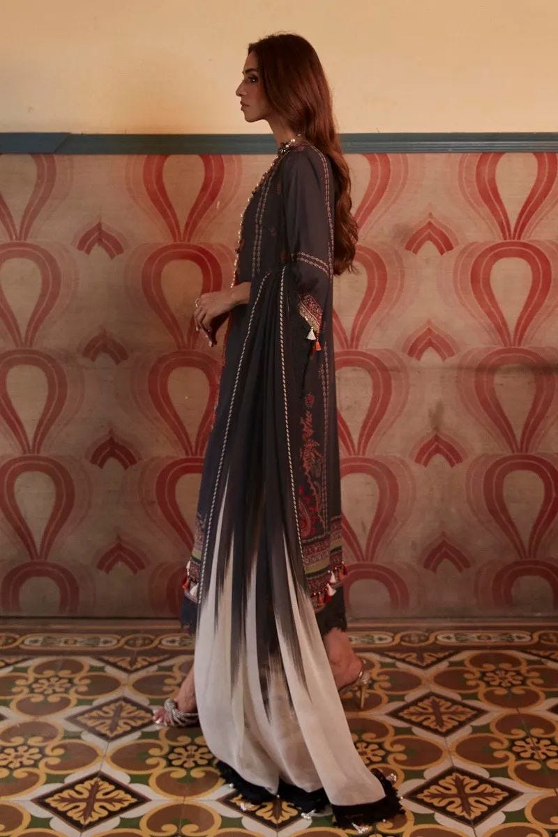 Sana Safinaz Muzlin Ready to Wear Embroidered Lawn Collection 18B