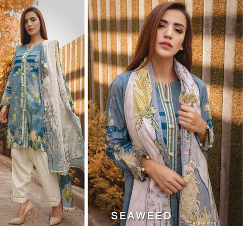 Ready to Wear Lawn Collection by Cross Stitch 01