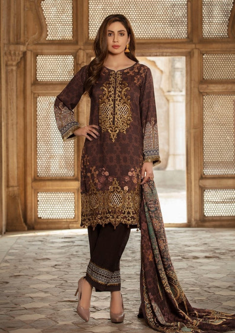 Winter Ready to Wear Embroidered dress by Simrans