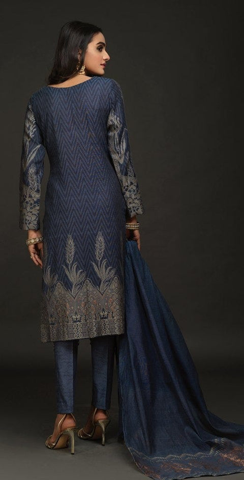 Jacquard Ready to Wear Dress by Salitex
