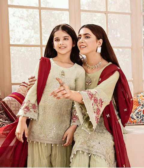 Kids Chiffon Ready to Wear Collection by Simrans 06