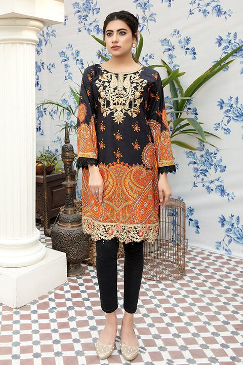Ready to Wear Embroidered Kurta by Mona 05