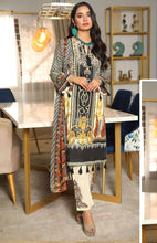 Embroidered Lawn Collection with Chiffon dopatta by Simrans 09