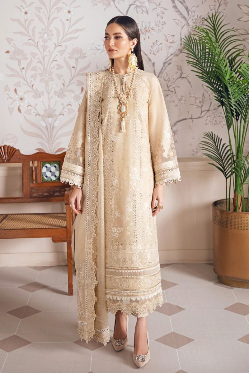 Baroque Swiss Lawn Ready to Wear Emrbroidered Collection 05