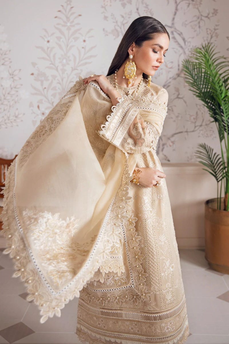 Baroque Swiss Lawn Ready to Wear Emrbroidered Collection 05