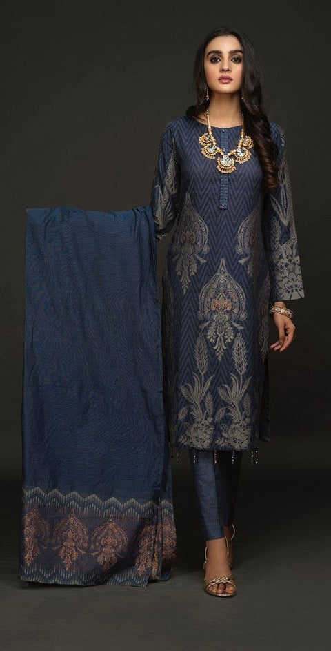 Jacquard Ready to Wear Dress by Salitex