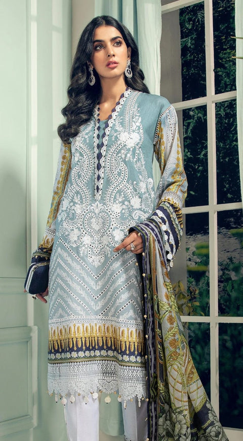 Luxury Lawn Ready to Wear 3 Pcs Dress of Anaya by Kiran Chaudhry 07A