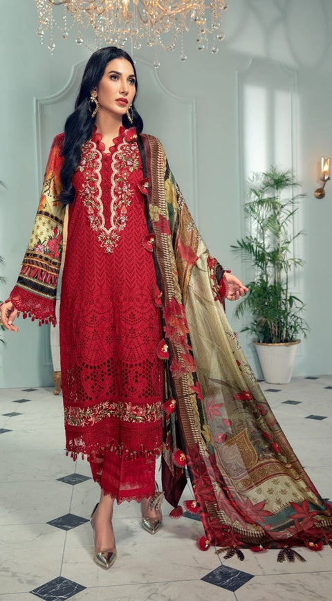 Luxury Lawn Ready to Wear 3 Pcs Dress of Anaya by Kiran Chaudhry 1A