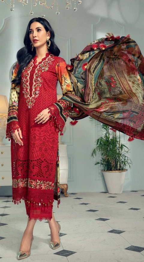 Luxury Lawn Ready to Wear 3 Pcs Dress of Anaya by Kiran Chaudhry 1A