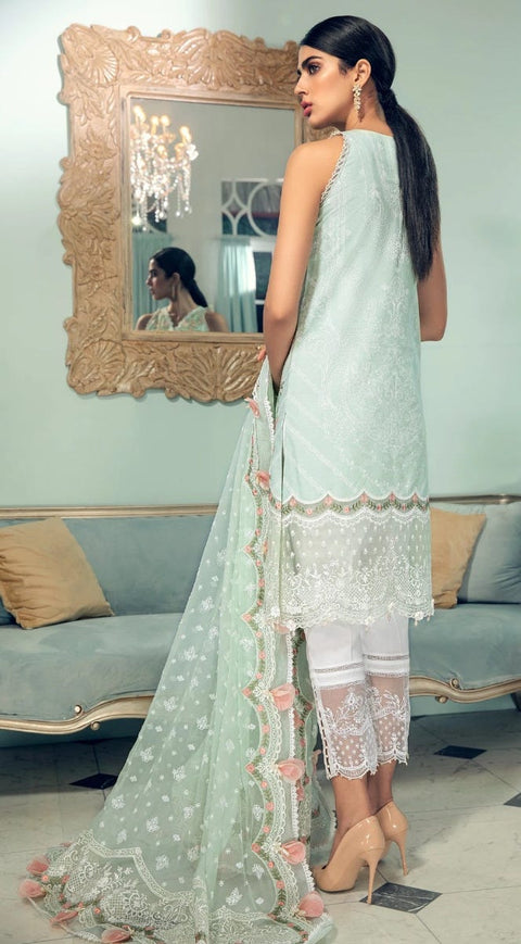 Luxury Ready to Wear Lawn 3 Pcs Dress of Anaya by Kiran Chaudhry 8B