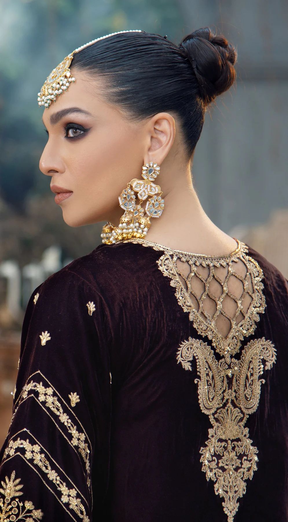 Anaya Ready to Wear Velvet Dress 03