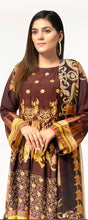 Ready to Wear Linen Embroidered Dress by Zaiwa 03