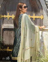 Jaipur Jacquard Embroidered Dress 08 by ZS Textiles
