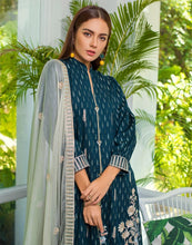 Jaipur Jacquard Embroidered Dress 03 by ZS Textiles