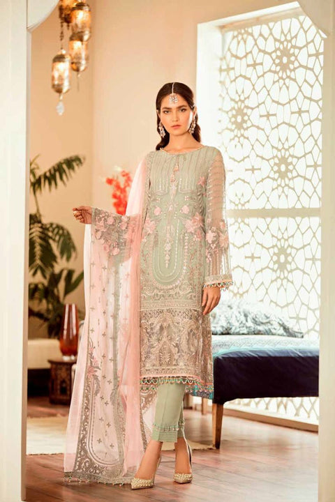 Luxury Chiffon Embroidered Collection by Simrans 03