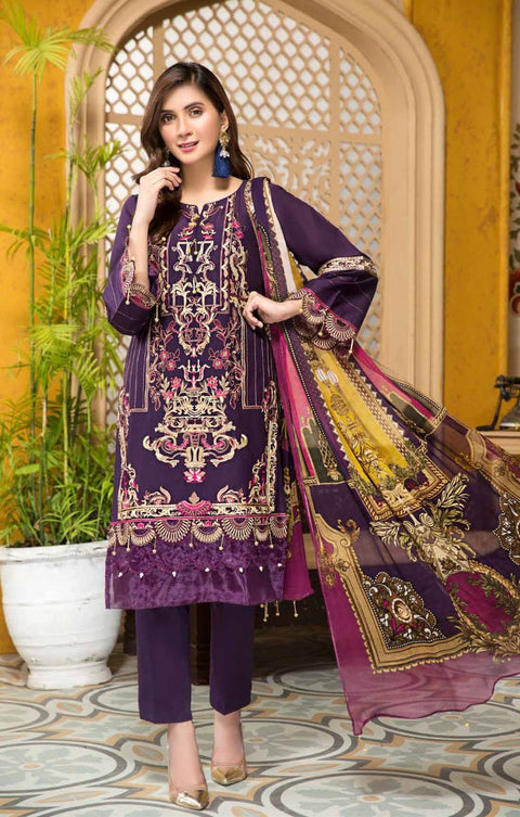 Lawn Embroidered Ready to Wear Collection by Simrans 03