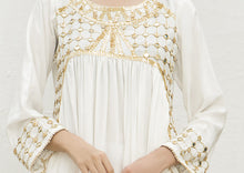 Winter 2 Pcs Linen Embroidered Dress by Hemline 04