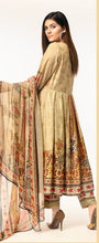 Ready to Wear Linen Embroidered Dress by Zaiwa 04