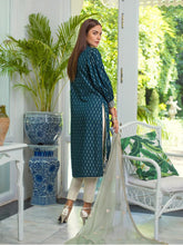 Jaipur Jacquard Embroidered Dress 03 by ZS Textiles