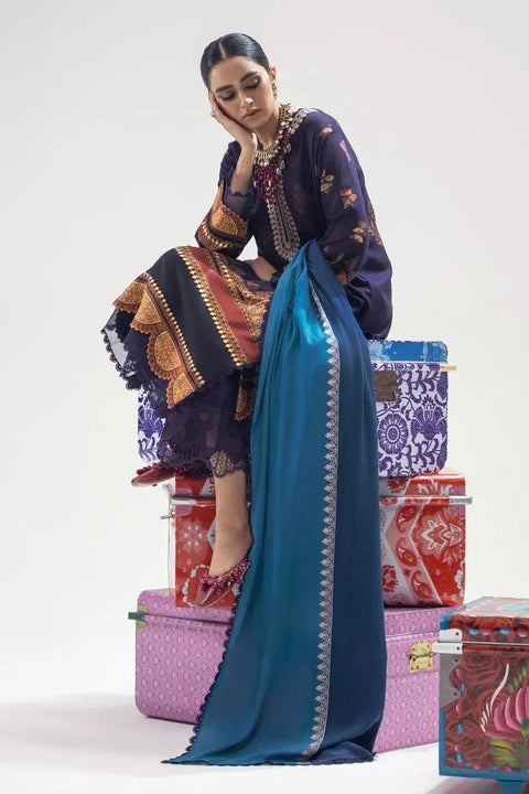 Sana Safinaz Mahay Ready to Wear 3 Pcs Winter Collection 04A