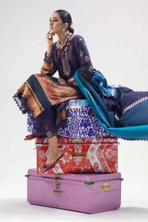 Sana Safinaz Mahay Ready to Wear 3 Pcs Winter Collection 04A