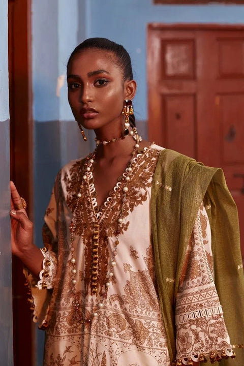 Sana Safinaz Muzlin Ready to Wear Embroidered Lawn Collection 4A