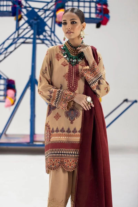 Sana Safinaz Mahay Ready to Wear 3 Pcs Winter Collection 04B