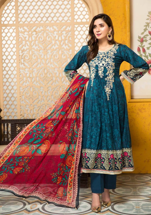 Lawn Embroidered Ready to Wear Collection by Simrans 06