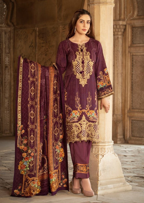 Winter Ready to Wear Embroidered dress by Simrans
